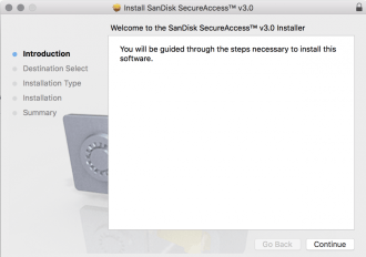 Sandisk secure access vault v3
